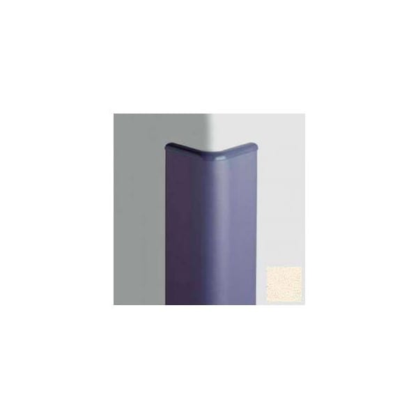 Pawling Surface Mounted Corner Guard Bullnose 90 Degree, 3'' Wings, 4'H W/Caps, Porcelain CG-30-4-555 - main